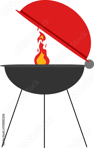 BBQ Party Illustration