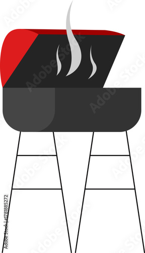 BBQ Party Illustration