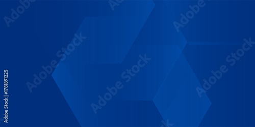 Poppuler abstract blue background with glowing geometric lines. Blue gradient hexagon shape design. art