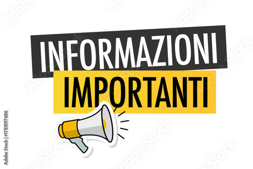Informazioni importanti