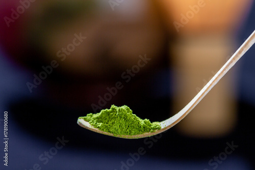 茶道　抹茶のイメージ撮影