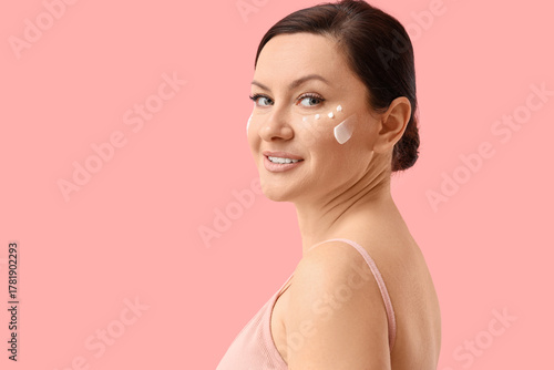 Beautiful adult woman with ...