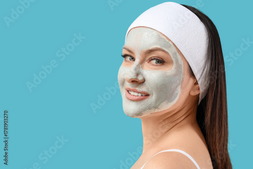 Beautiful adult woman in he...