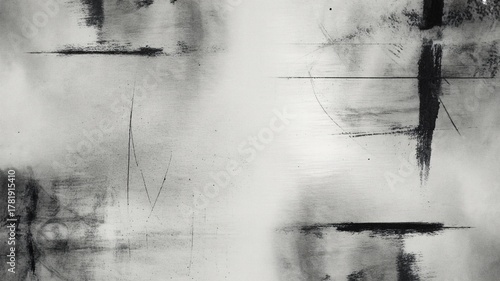 Modern Black and White Abstract Art Minimalist Design for Stylish Wall Decor Contemporary Backgrounds