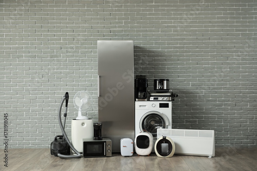 Different modern household ...