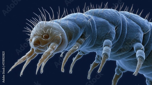 Close-Up of Demodex Folliculorum Mite on Human Skin: An Insight into Demodicosis and Its Impact on Facial Health