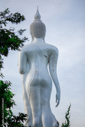 Background of a classic car steering wheel, a nine-series car with a manual transmission, a rural passenger transport vehicle in Thailand.