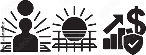 Abstract vector illustration with skull and brush background