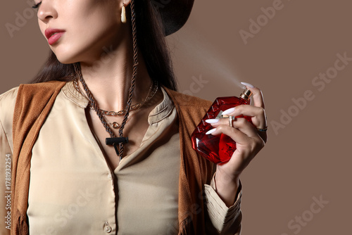 Young Asian woman dressed a...