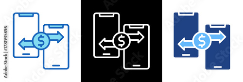 Mobile Transfer triplestyle icon