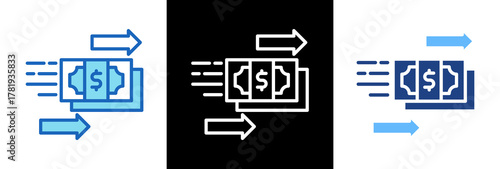 Instant Pay triplestyle icon