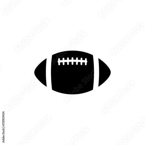 Get Ready for Game Day with this Football Icon! Perfect for Sports Designs, Team Logos, and Fan Apparel. Touchdown!