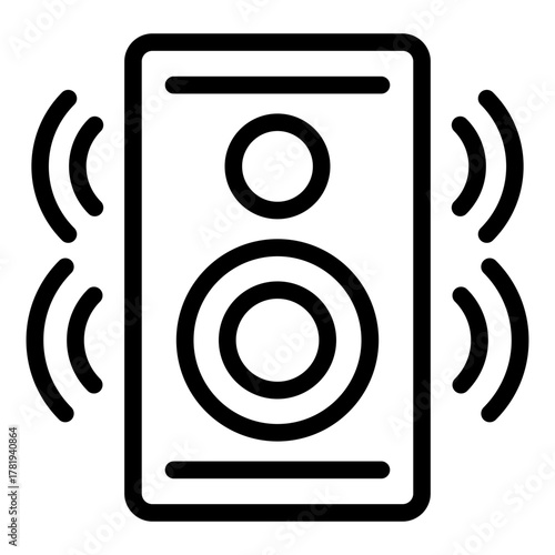 speaker icon vector