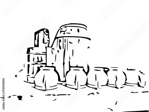  Vector illustration furniture 