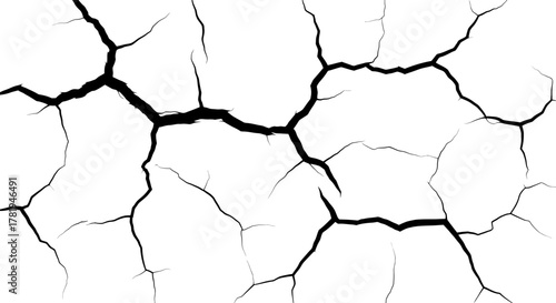 Cracked earth texture