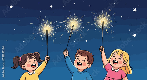 Cartoon woman in warrior pose on yoga mat in bright room.