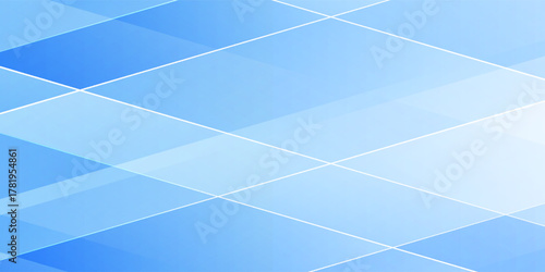 Abstract Gradient Blue Geometric Background With Modern Minimalist Style. Modern creative trendy design in vector EPS 10