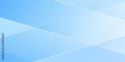 Abstract Gradient Blue Geometric Background With Modern Minimalist Style. Suit for banner, web, brochure, pamflet and presentation