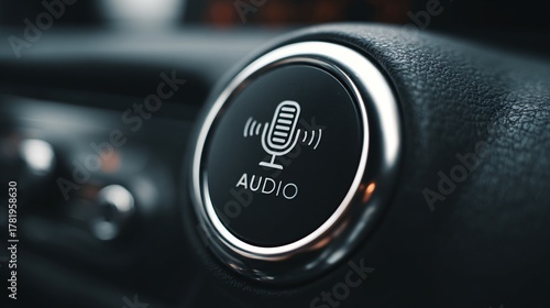 Car Audio Button