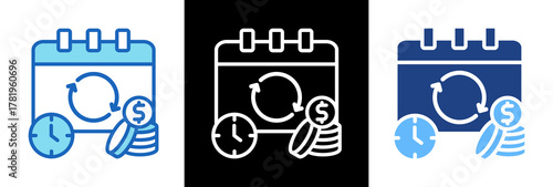 Recurring Payment triplestyle icon