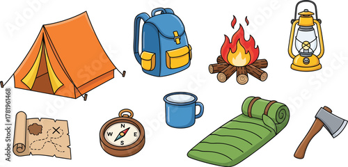 Camping Adventure Gear and Supplies for Outdoor Exploration