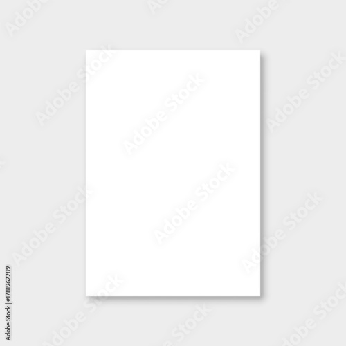 Realistic blank empty notebooks mockup icon in flat style. Paper notebook vector illustration on isolated background. Booklet sign business concept.
