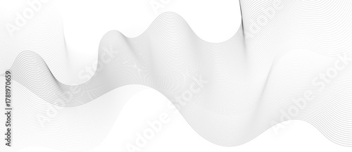 Abstract background of lines. Digital technology cyber background. Vector illustration.