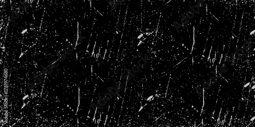 Abstract black and white grunge dust particle and dust grain texture. old grunge texture with scratches and cracks paint wall texture. Dust Overlay Distress Grain with scratch grunge urban background.
