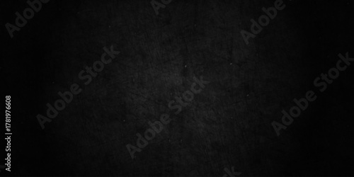 Dark gray black slate stone wall background in natural pattern for decorative texture. grunge background dark black chalk board and black board texture. cement floor and lines paint black background. 