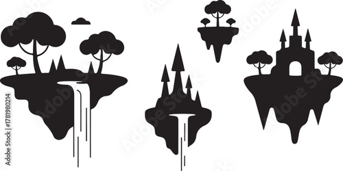 Vibrant abstract geometric shapes and lines in cmyk and rgb colors with helvetica and courier typography