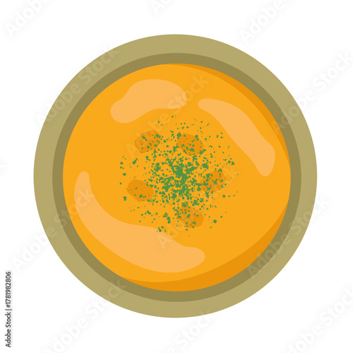 にんじんスープ・ポタージュ　イラスト