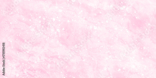 Lovely soft pink grunge watercolor texture with bokeh and bubbles effect background. light pink watercolor texture, gentle gradients and flowing brush strokes. light pastel shades blending naturally. 