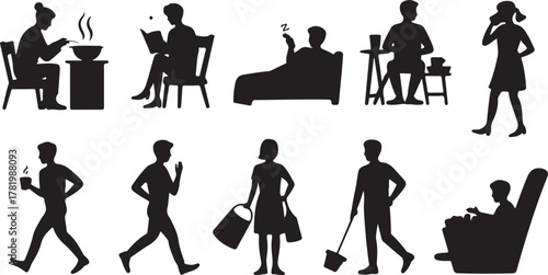 Abstract geometric composition with vibrant color palette and clean lines for modern design projects