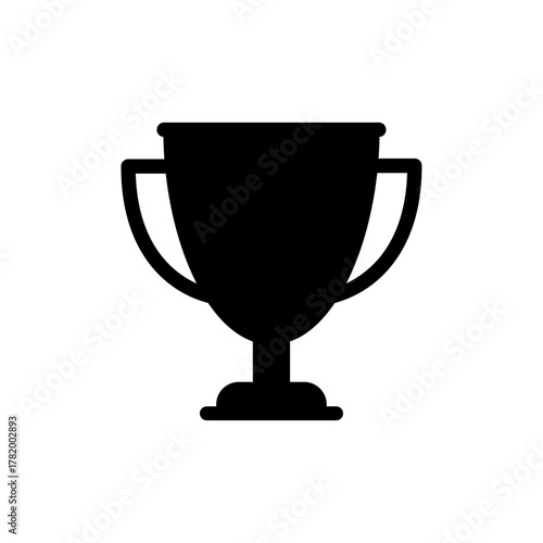 Trophy icon representing achievement, victory, and recognition for success in competitions or accomplishments