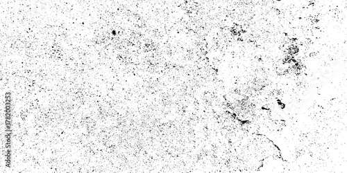 Grunge vintage white and black vector wall distressed dirty noise rust cracked pain background. messy dusty chalk splat dirt rusty noise overlay concrete wall texture background.	