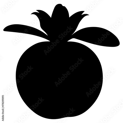 Black silhouette of a bottle of liquid soap