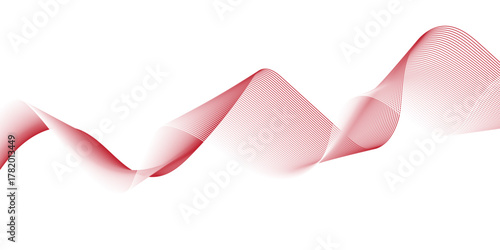 Abstract background wave line in vector business texture. Pattern line blend curve waves flow futuristic technology digital sound and noise energy wave line flow background.	