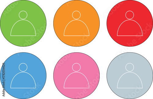 Colorful flip flops set vector illustration for web icon design