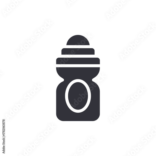 Roll On Deodorant Applicator Hygiene Routine Icon Graphic