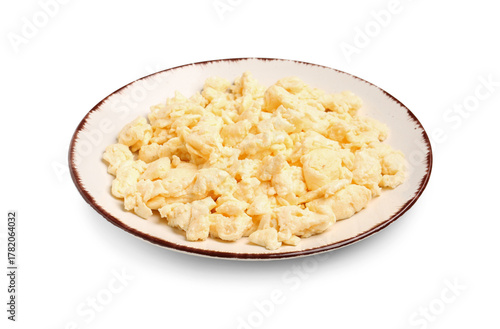 Freshly cooked scrambled eg...