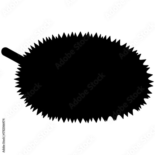 Black broom icon for cleaning and sweeping