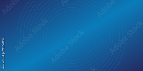 Bright blue dynamic abstract vector background with diagonal lines. 3d cover of business presentation banner for sale event night party. Fast moving soft circle wave line stripe decoration