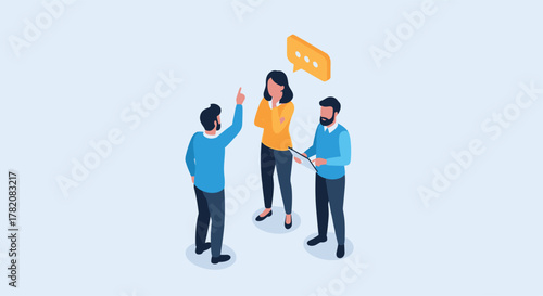 Team members discussing ideas and collaborating to achieve shared goals in a meeting.