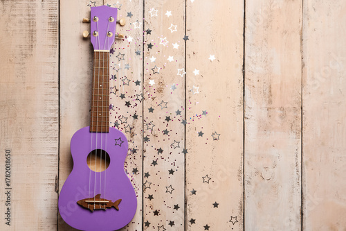 Composition with ukulele an...