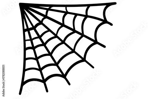 spider web silhouette,  vector, spider web black symbol