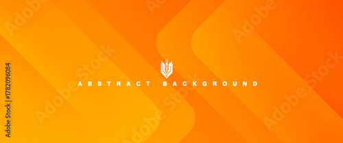 Abstract orange and yellow geometric background. Modern concept for graphic design, background, web design, poster, banner, book, slideshow. abstract orange background.