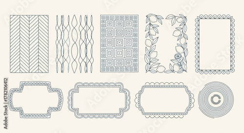 Watercolor Fruit Collection Strawberry, Lemon, Peach, and Orange