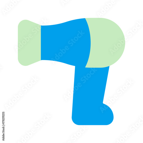 hair dryer duo tone icon