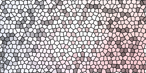 Geometric metal mesh pattern with seamless vector texture and tile surface design illustration