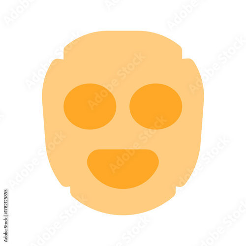 facial mask flat icon